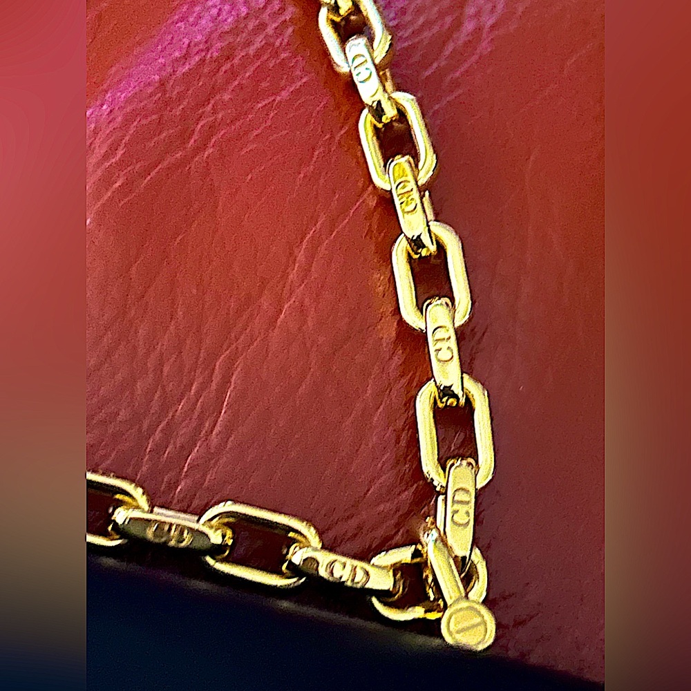 Gorgeous CALFSKIN CHRISTIAN DIOR C’EST DIOR BAG(Includes Authenticity Card) - Picture 2 of 16